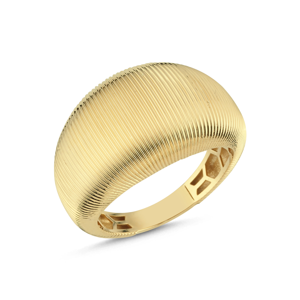 14 Ayar Bombeli Yüzük