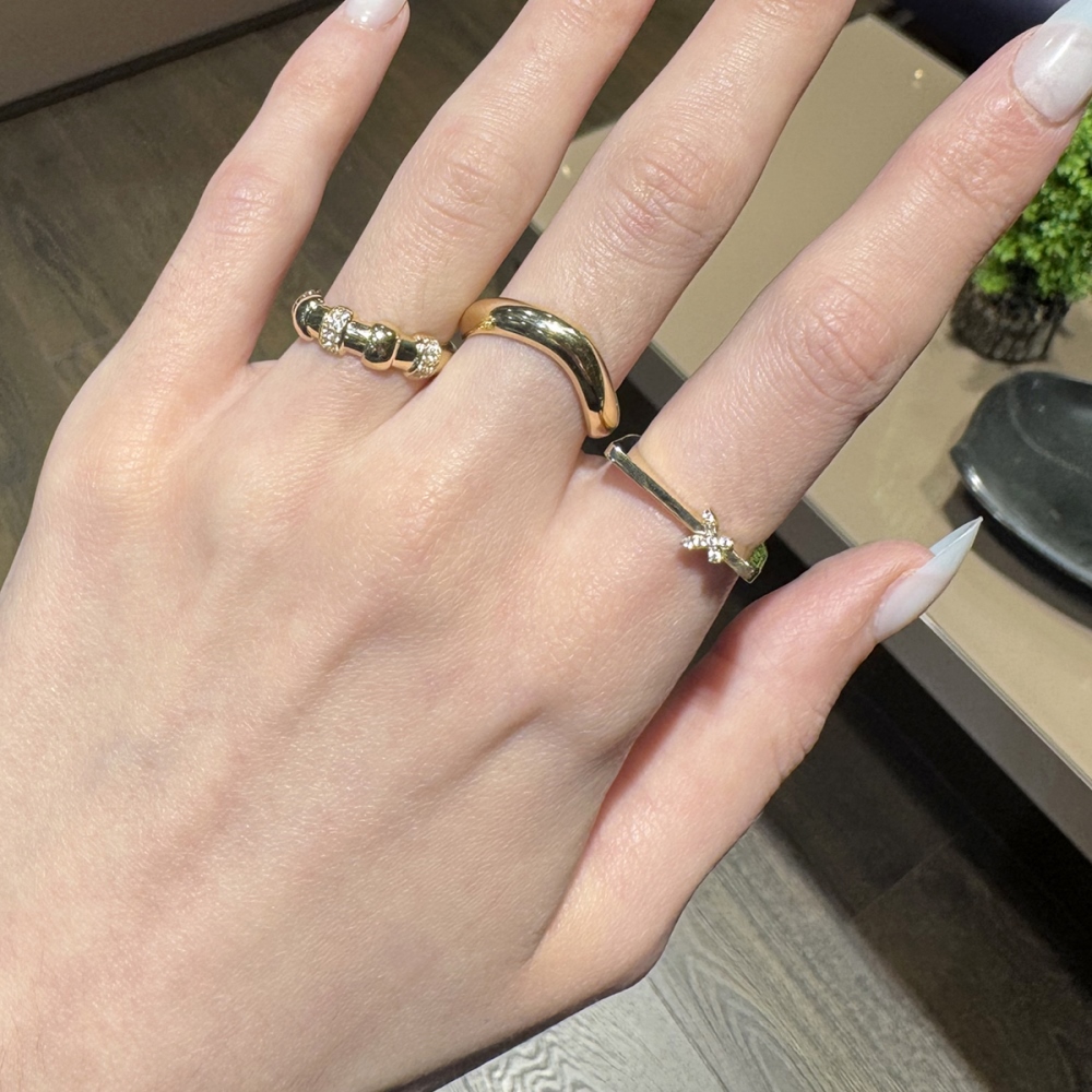 14 Ayar Kelebek Motifli Yüzük