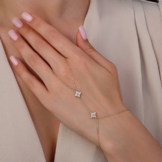14 Ayar Taşlı Yıldız Şahmeran