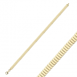 14 Ayar Ray Çizgili Bileklik