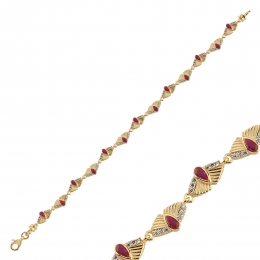 14 Ayar Kalp Işığı Bileklik