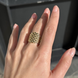 14 Ayar Vintage Yüzük