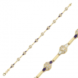 14 Ayar Mineli Bileklik